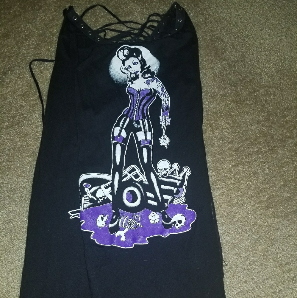 Punk rock,goth,metal dress!